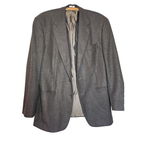 Vestimenta SPA Italian Wool Cashmere tweed speckle  brown Jacket Size 40Reg - Picture 1 of 9